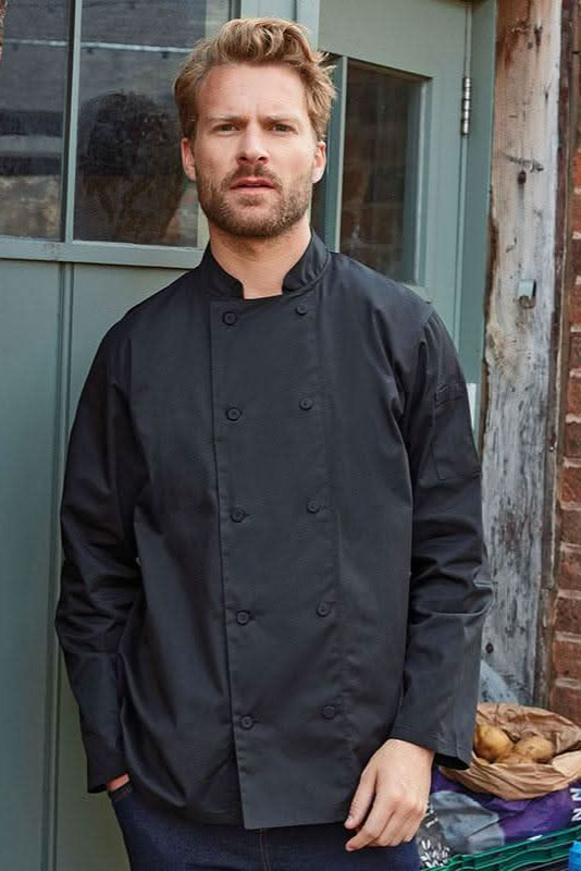 Chefs Coolchecker Long Sleeve Jacket - The Staff Uniform Company