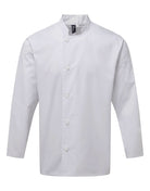 PR901: Chefs Long Sleeve Jacket Chefs Jacket Premier White XS