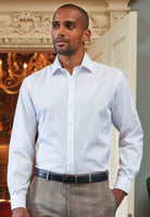 Chelsea Mens Slim Fit Cotton Shirt Mens Long Sleeve Shirts Brook Taverner