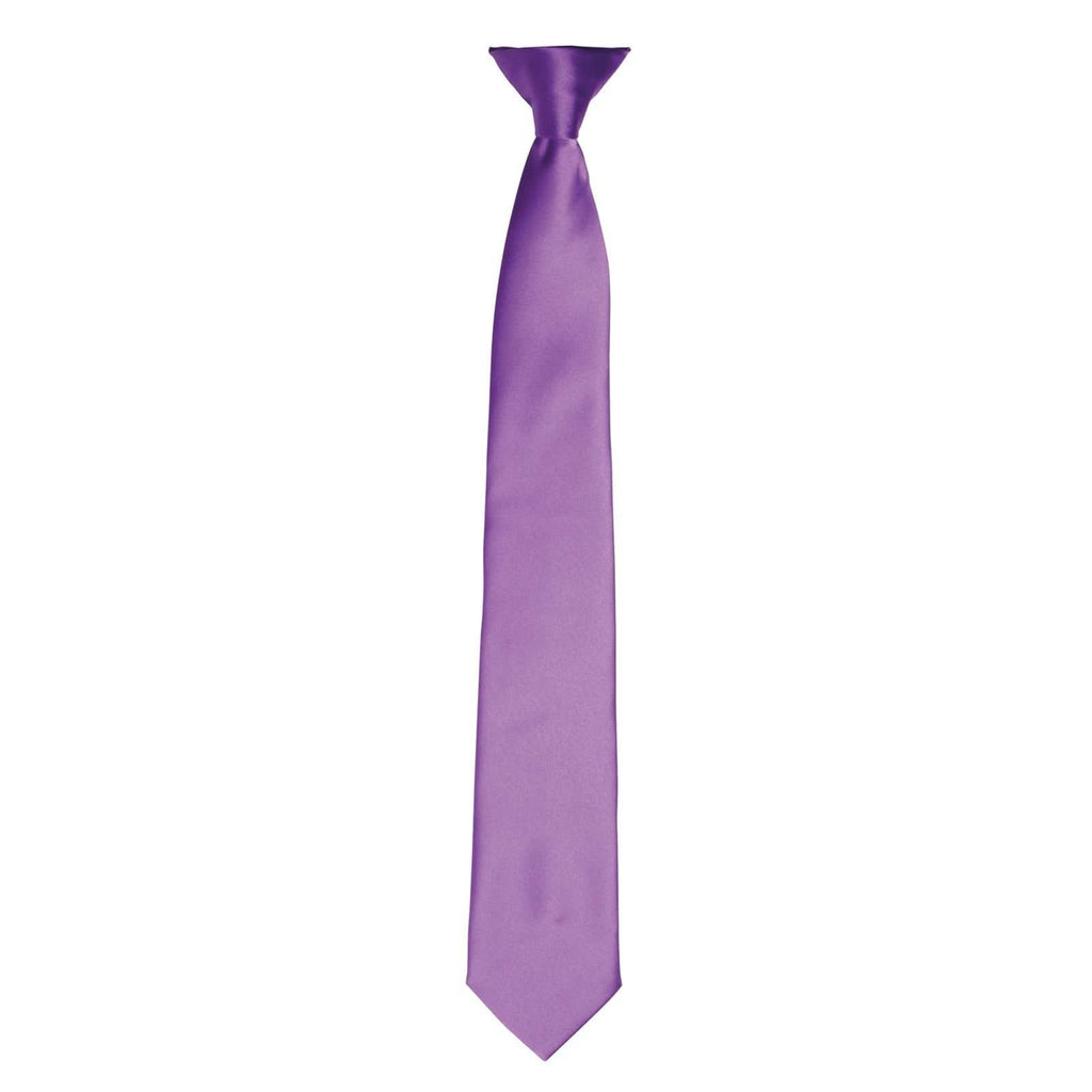 Colours Satin Clip Tie - The Staff Uniform Company