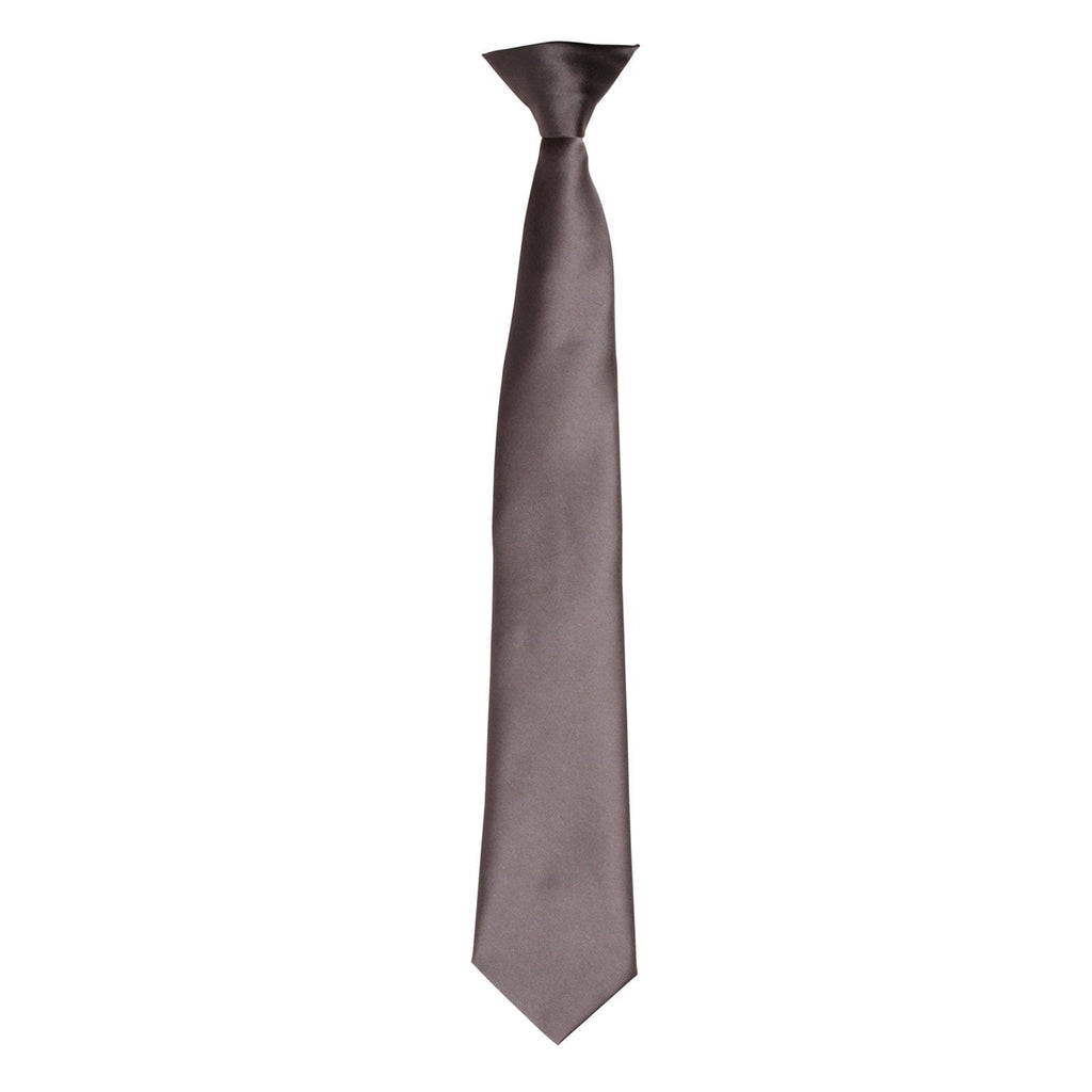 Colours Satin Clip Tie - The Staff Uniform Company