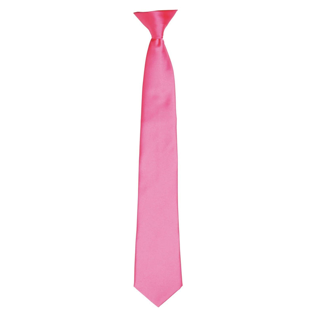 Colours Satin Clip Tie - The Staff Uniform Company