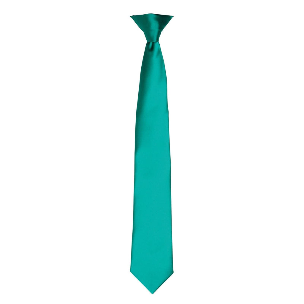 Colours Satin Clip Tie - The Staff Uniform Company