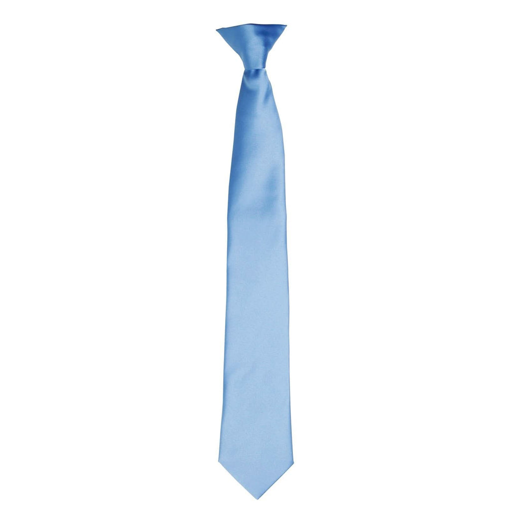 Colours Satin Clip Tie - The Staff Uniform Company