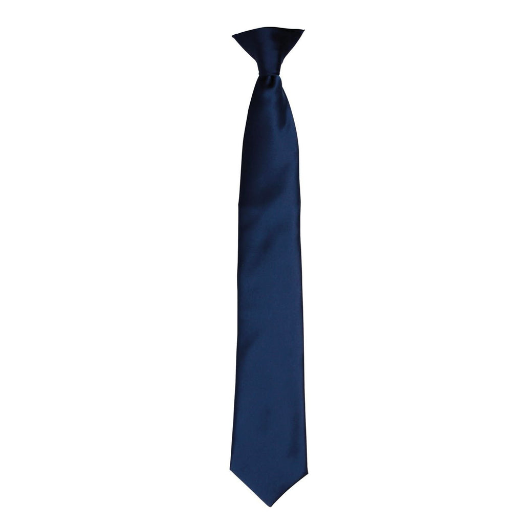 Colours Satin Clip Tie - The Staff Uniform Company