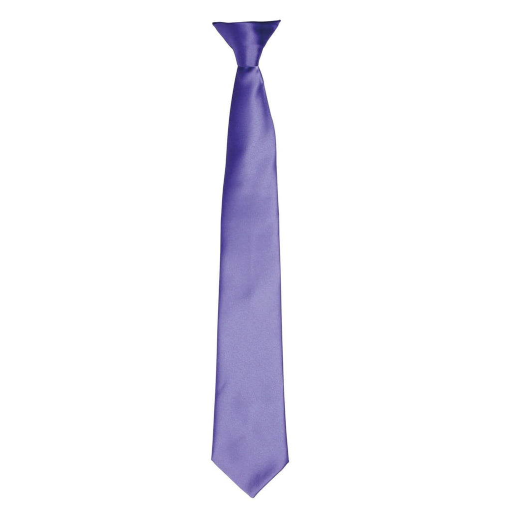 Colours Satin Clip Tie - The Staff Uniform Company