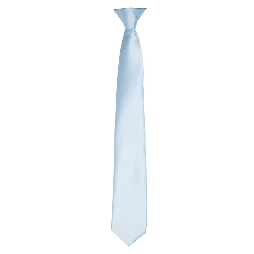 Colours Satin Clip Tie - The Staff Uniform Company