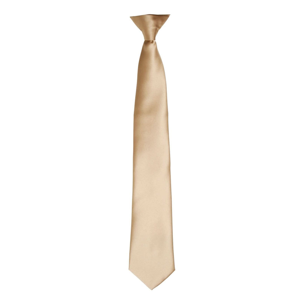 Colours Satin Clip Tie - The Staff Uniform Company