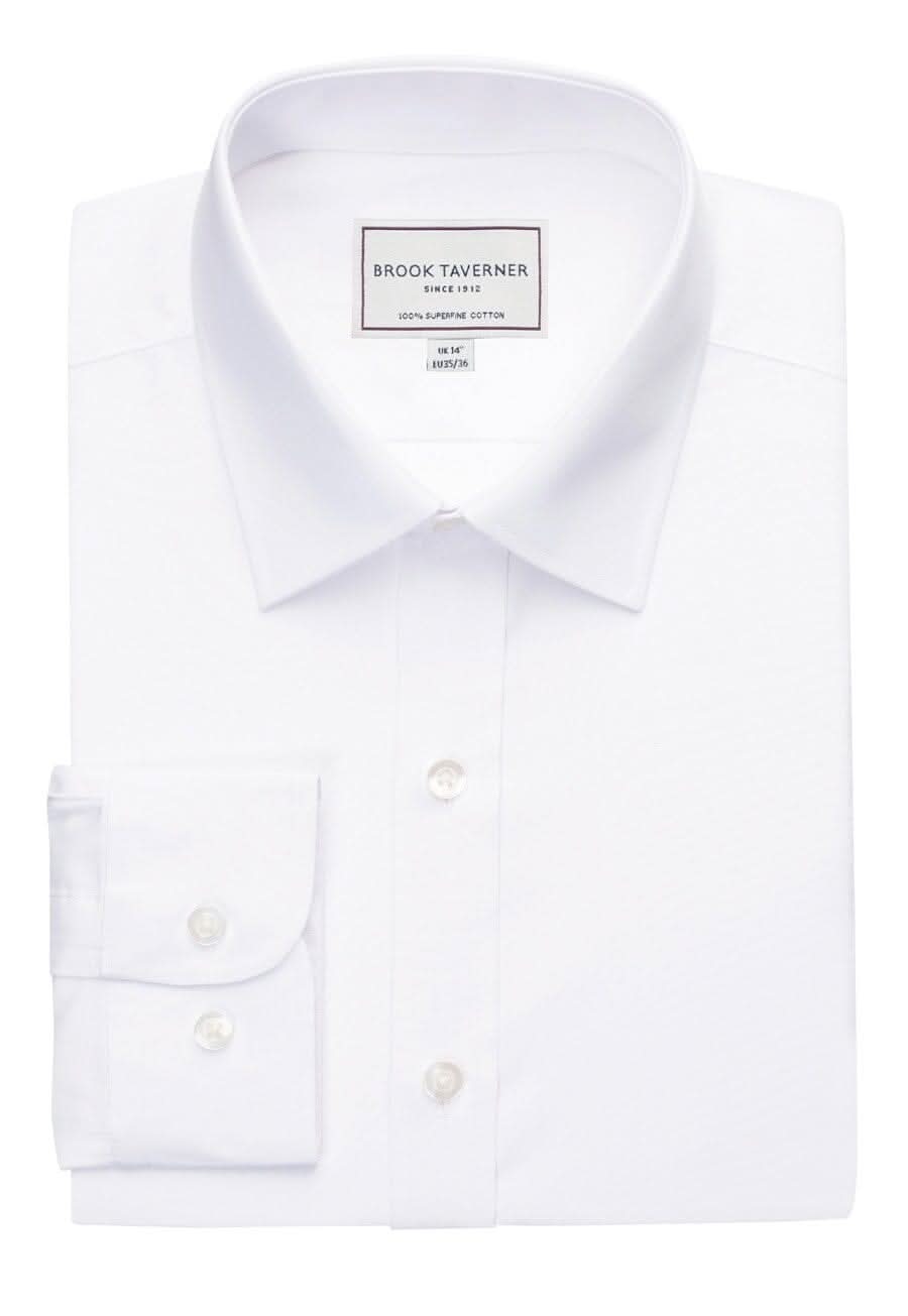 Este Mens Slim Fit Cotton Shirt Mens Long Sleeve Shirts Brook Taverner