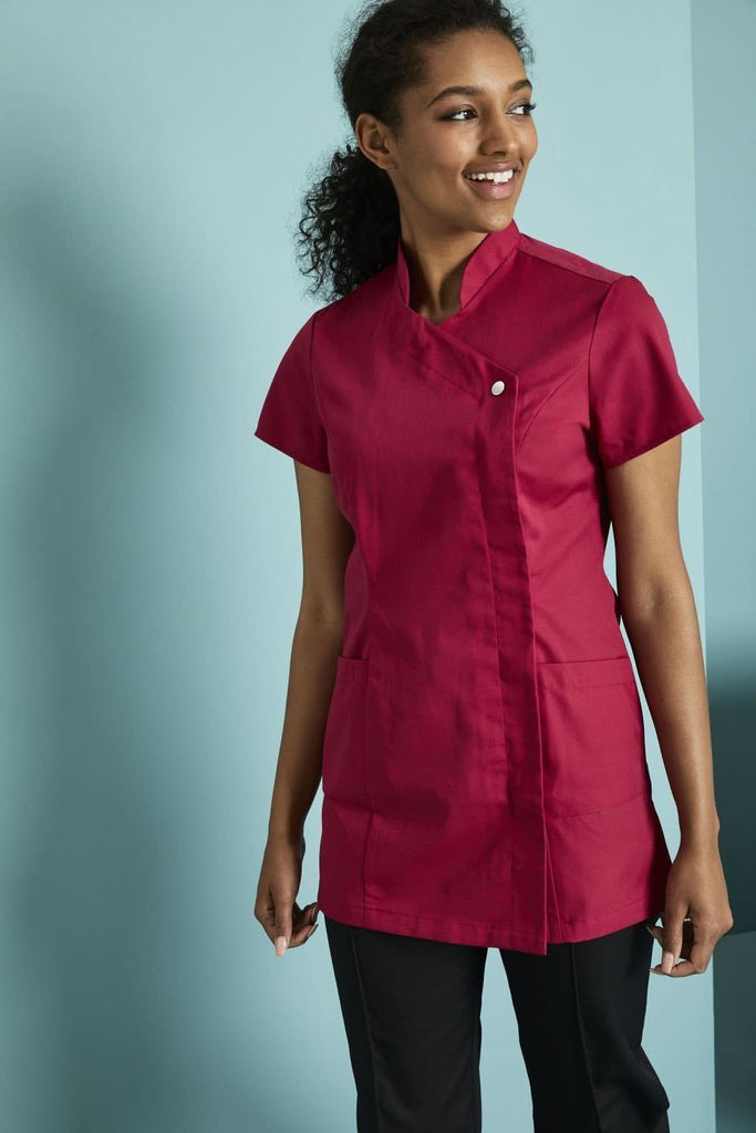 Feature Press Stud Tunic - The Staff Uniform Company
