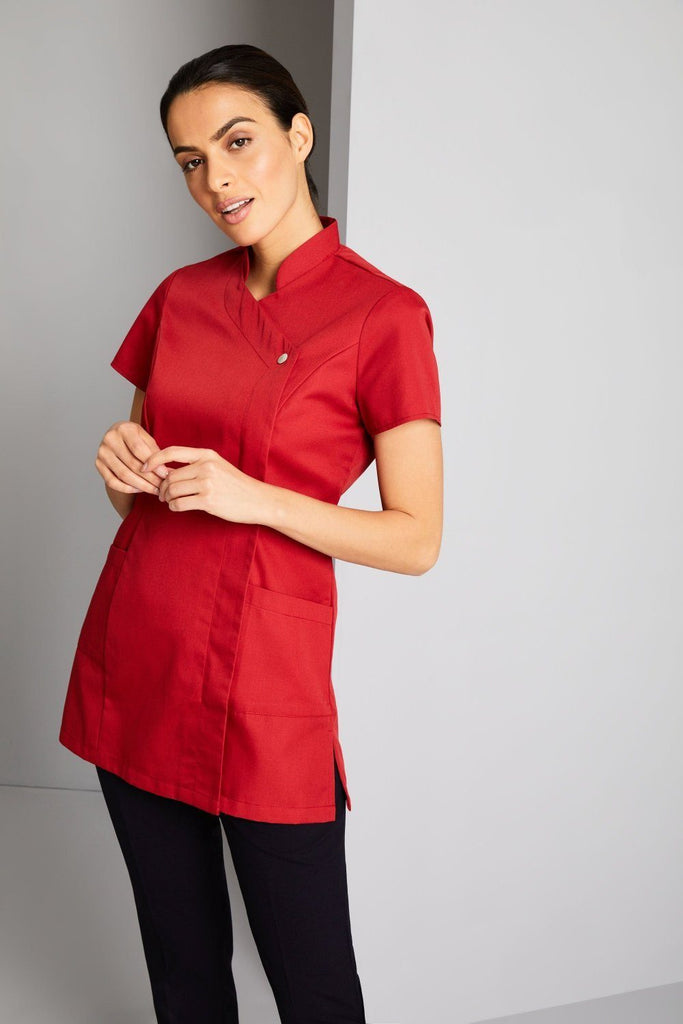 Feature Press Stud Tunic - The Staff Uniform Company