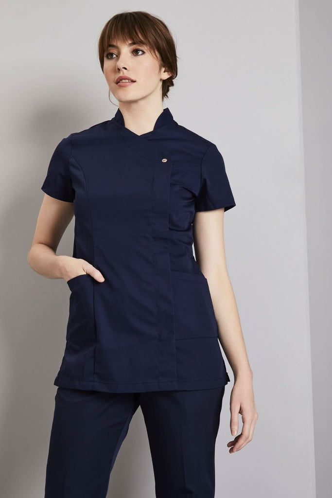Feature Press Stud Tunic - The Staff Uniform Company