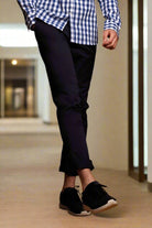 FR621: Mens Stretch Chinos Mens Chinos Front Row & Co Navy 28 Regular
