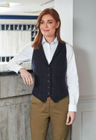Greenville Women's Tweed Waistcoat Ladies Waistcoat Brook Taverner
