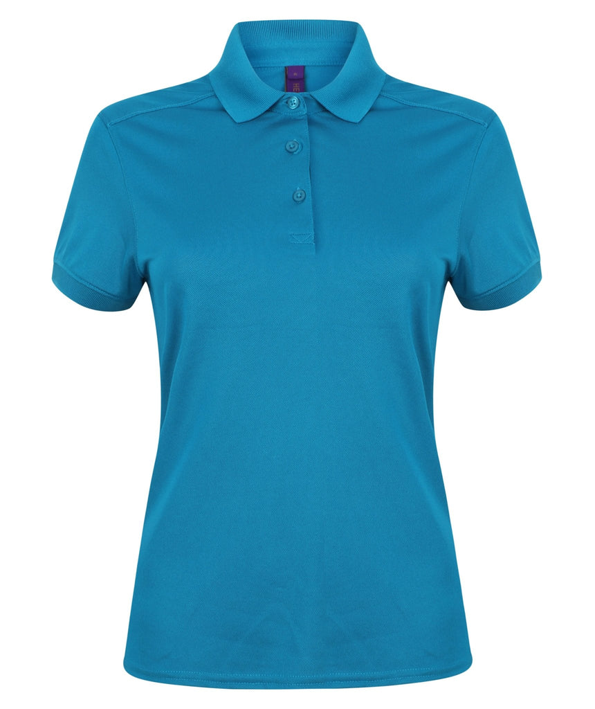 HB461 - Womens Slim Fit Stretch Wicking Polo - The Staff Uniform Company