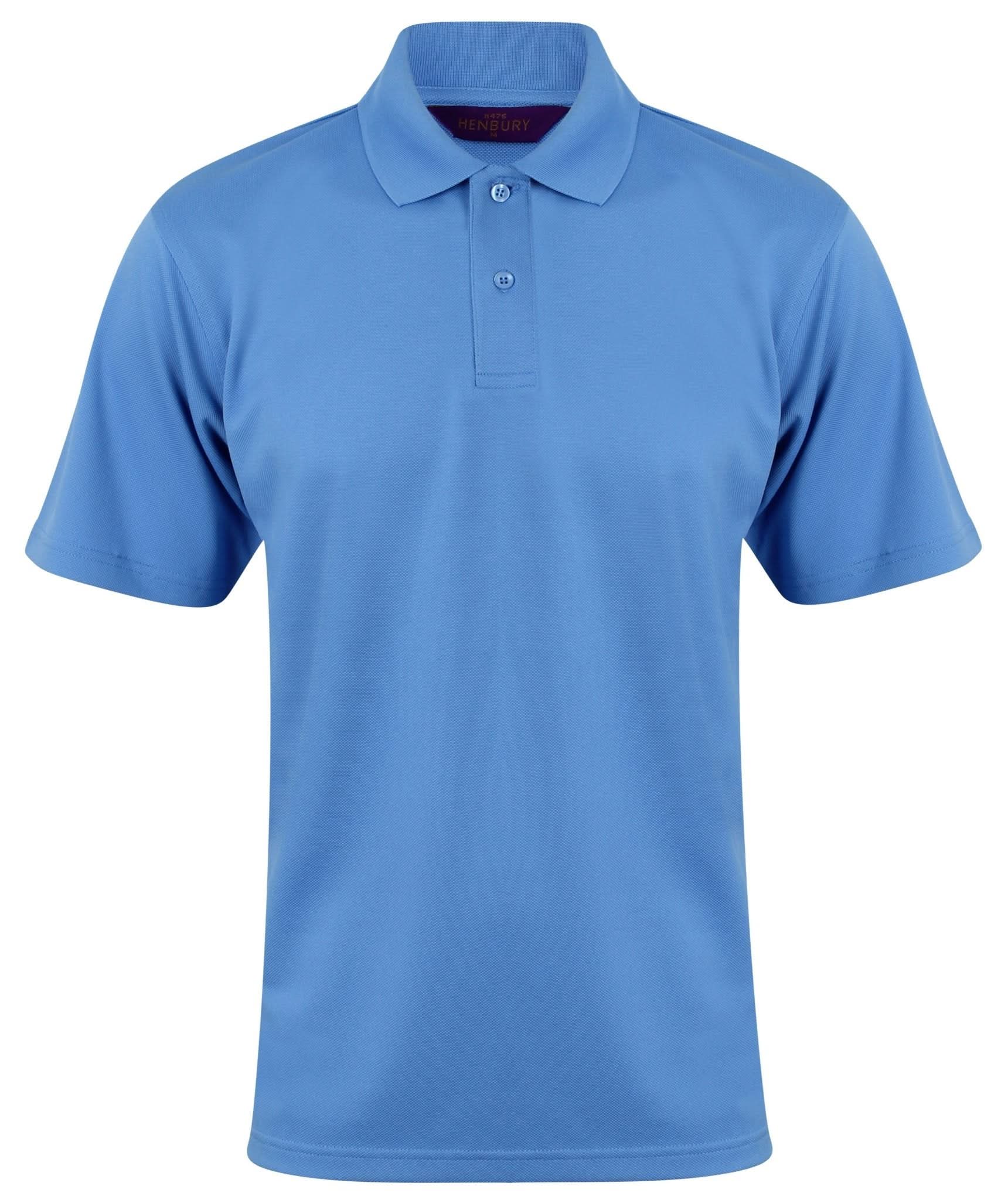 HB475: Coolplus Mens Polo Shirt Mens Polos Henbury