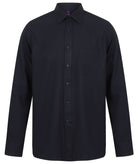 HB590: Men Long Sleeve Wicking Shirt Mens Long Sleeve Shirts Henbury