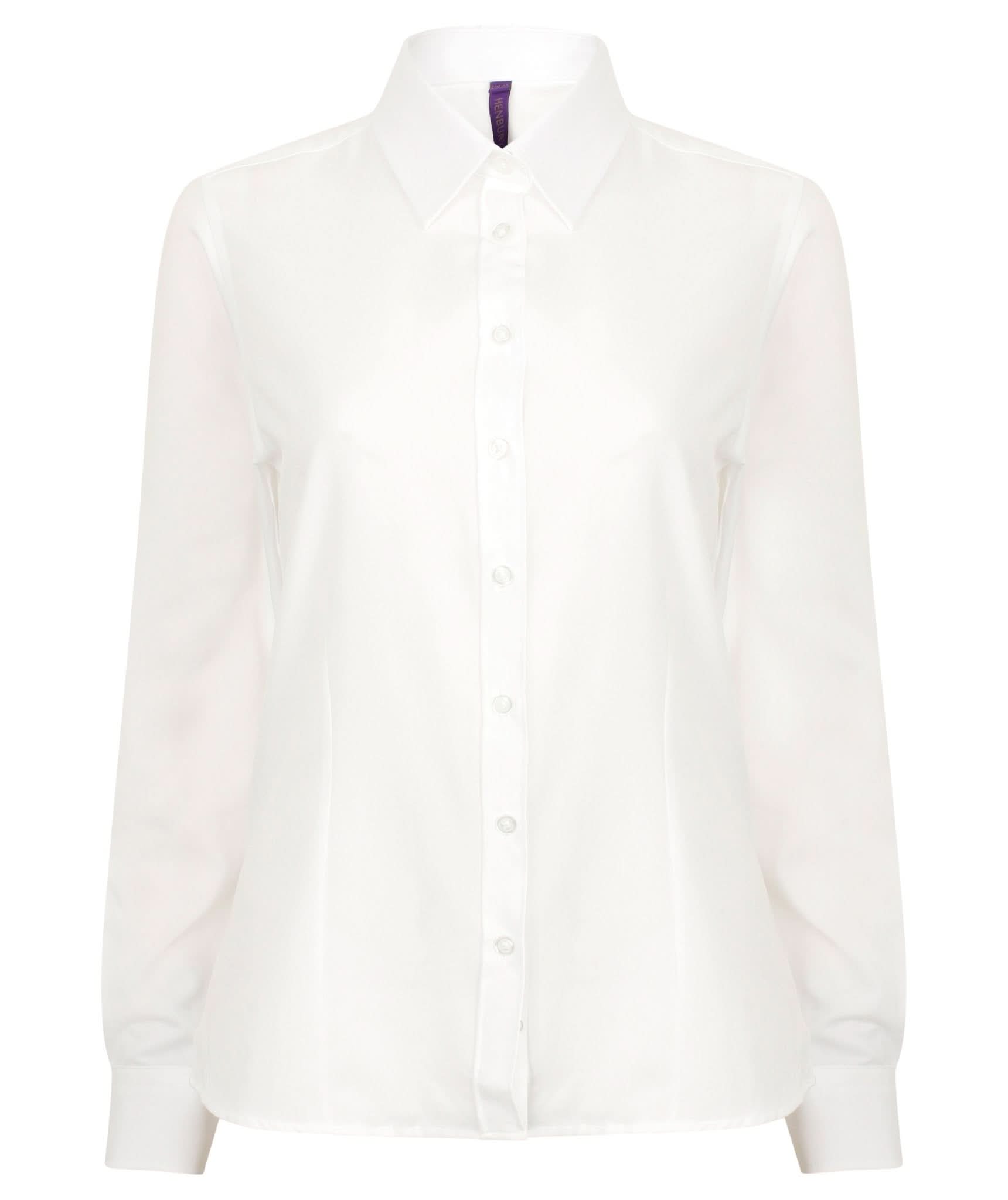 HB591: Ladies Long Sleeve Wicking Shirt Womens Long Sleeve Shirts Henbury