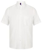 HB595: Mens Short Sleeve Wicking Shirt Mens Short Sleeve Shirts Henbury