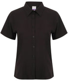 HB596: Ladies Wicking Shirt Womens Short Sleeve Shirts Henbury