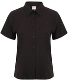 HB596: Ladies Wicking Shirt Womens Short Sleeve Shirts Henbury