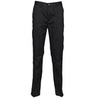 HB641: Ladies Chino Trouser Womens Chinos Henbury Black XS Regular