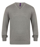 HB720: Mens V-Neck Jumper Mens Knitwear Henbury