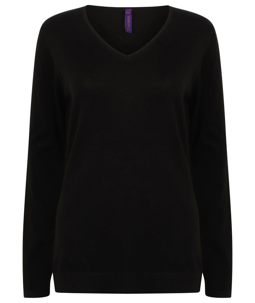 HB721 - 12 Gauge V-Neck Jumper - The Staff Uniform Company