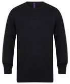 HB725: Mens Crew Neck Jumper Mens Knitwear Henbury Navy S