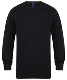 HB725: Mens Crew Neck Jumper Mens Knitwear Henbury Navy S