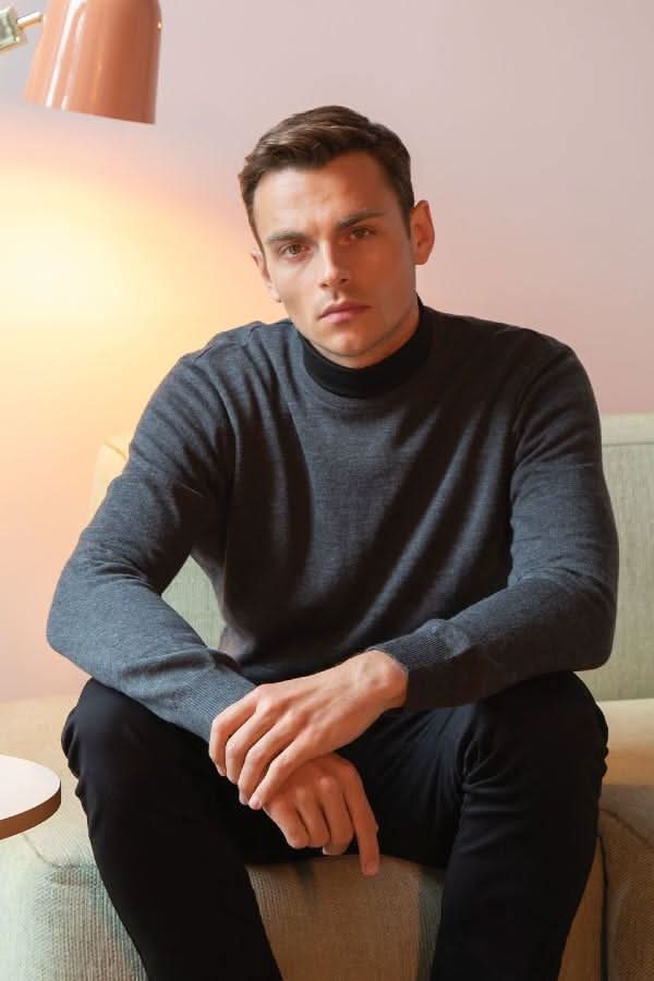 HB725: Mens Crew Neck Jumper Mens Knitwear Henbury