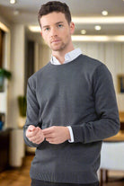 HB725: Mens Crew Neck Jumper Mens Knitwear Henbury