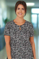 Imogen Ladies Keyhole Blouse Blouses Vortex Designs