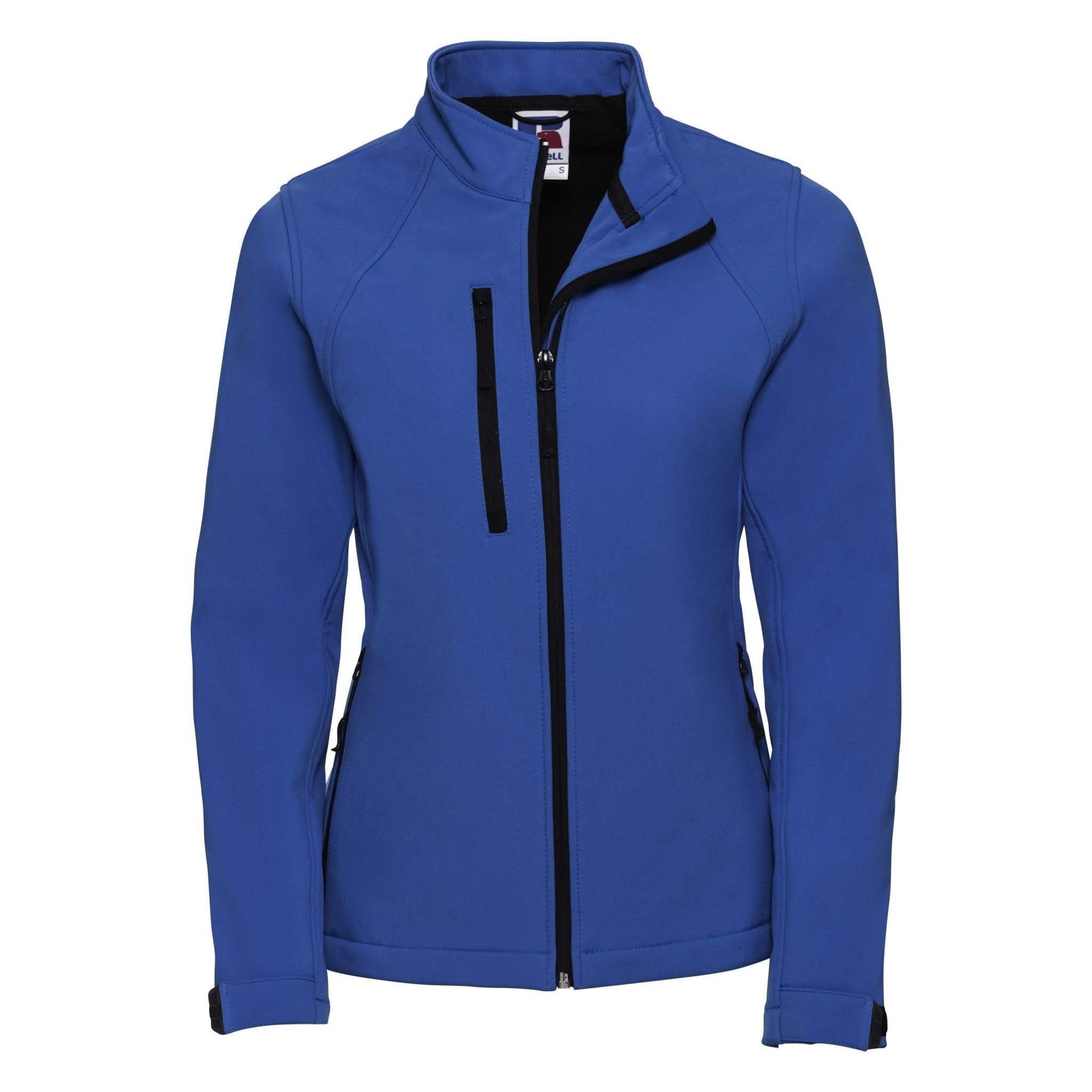 J140F: Premium Ladies Softshell Jacket Womens Softshell Jackets Russell