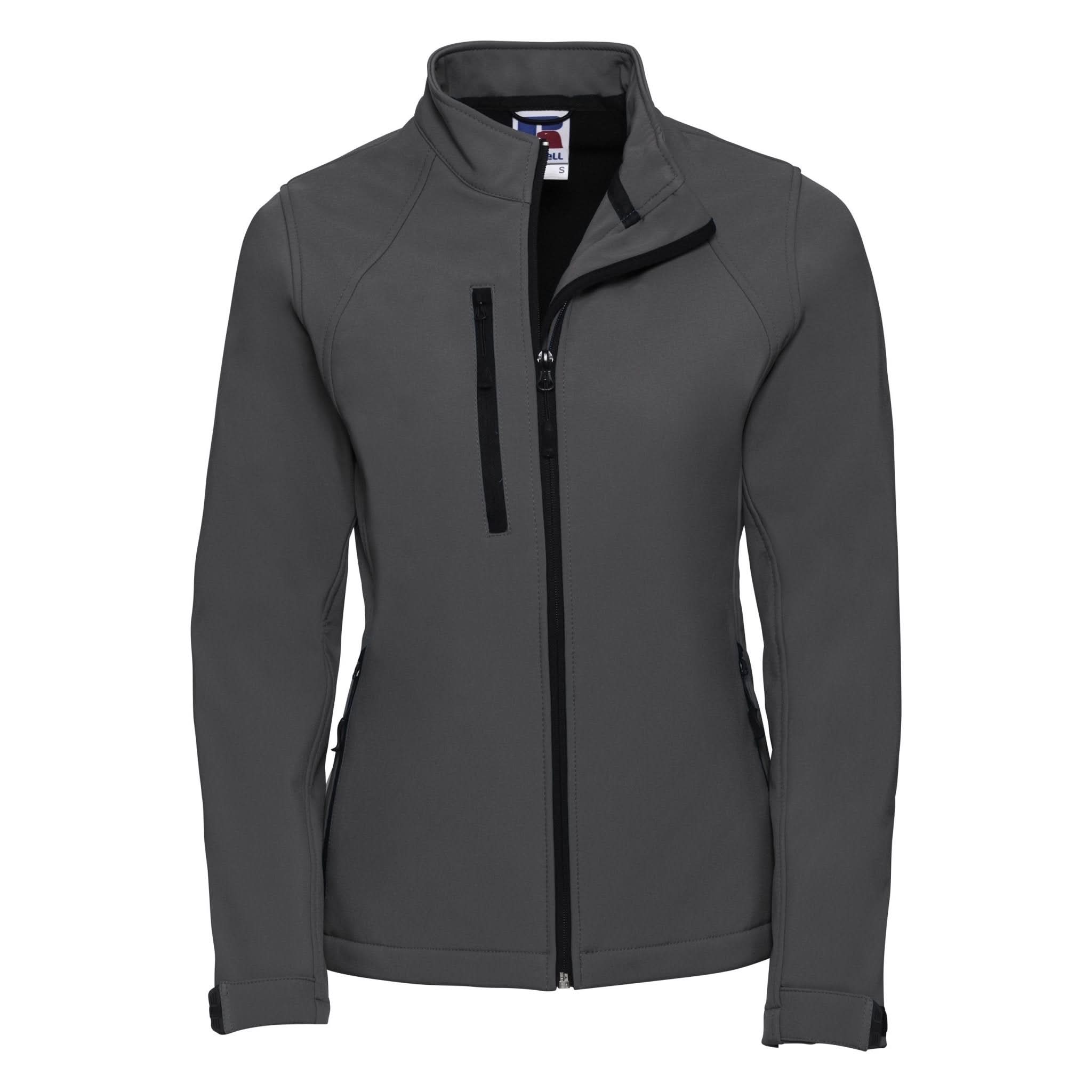 J140F: Premium Ladies Softshell Jacket Womens Softshell Jackets Russell