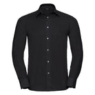 J922M: Mens Tailored Oxford Shirt Mens Long Sleeve Shirts Russell Collection