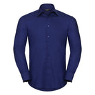 J922M: Mens Tailored Oxford Shirt Mens Long Sleeve Shirts Russell Collection