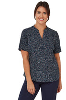 Jewel Ladies Triangle Dot Printed Blouse Blouses Vortex Designs