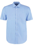 KK102: Mens Short Sleeve Shirt Mens Short Sleeve Shirts Kustom Kit Light Blue 14.5"