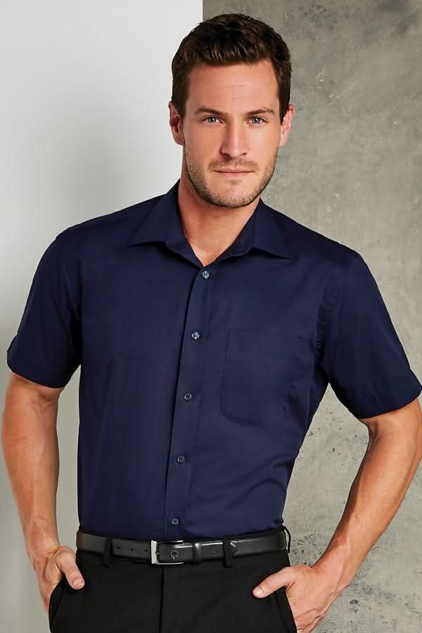 KK102: Mens Short Sleeve Shirt Mens Short Sleeve Shirts Kustom Kit