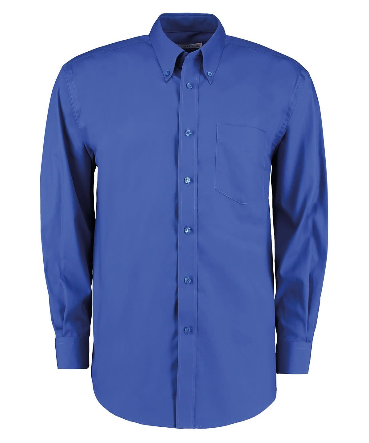 KK105: Mens Long Sleeve Oxford Shirt Mens Long Sleeve Shirts Kustom Kit