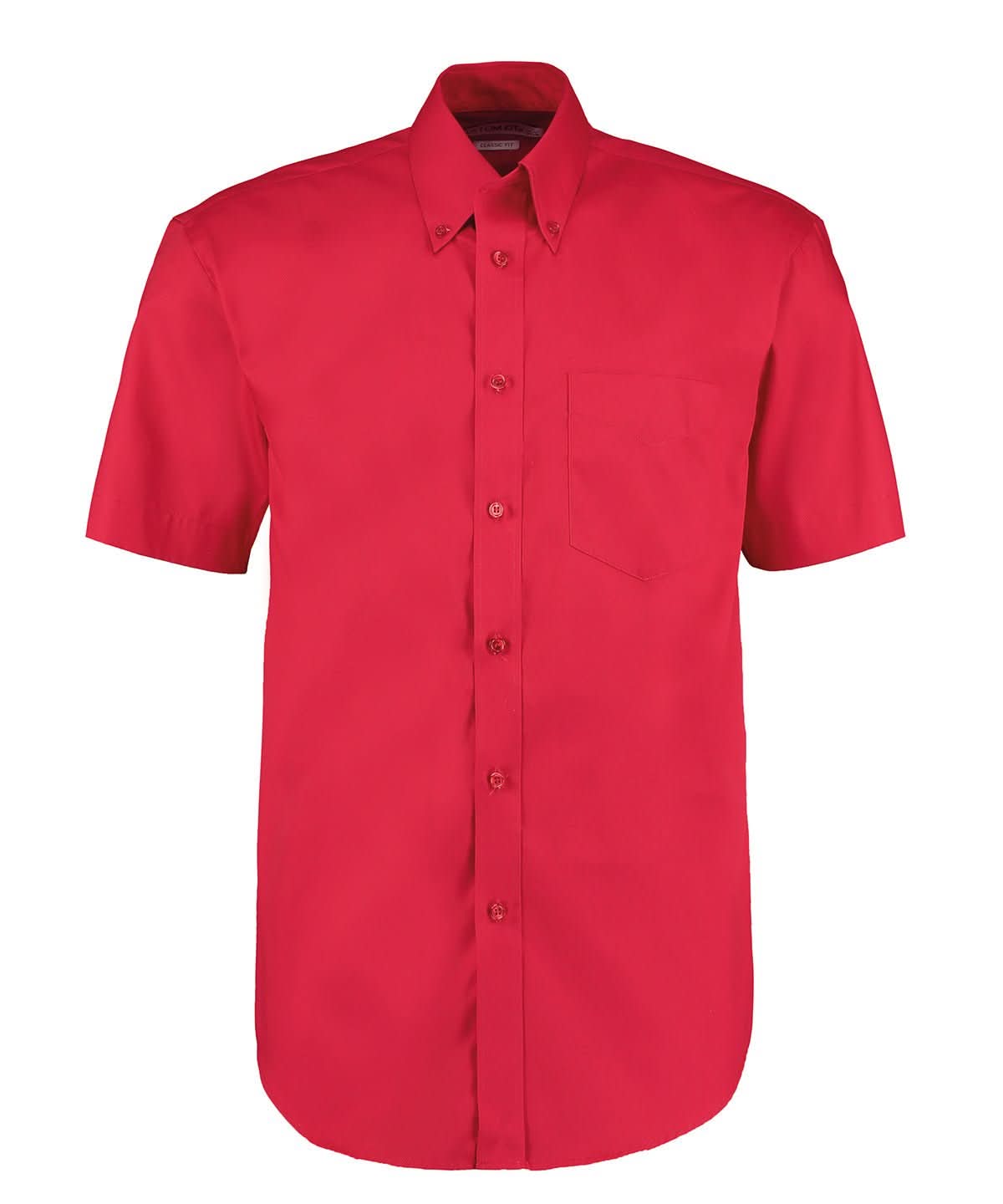 KK109: Men Short Sleeve Oxford Shirt Mens Short Sleeve Shirts Kustom Kit