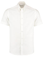 KK187: Short Premium Oxford Shirt Mens Short Sleeve Shirts Kustom Kit