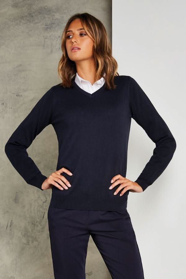 KK353: Arundel Ladies Sweater Womens Knitwear Kustom Kit