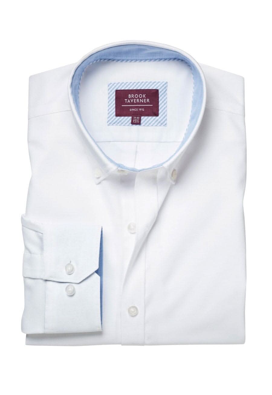 Lawrence Mens Oxford Shirt Mens Long Sleeve Shirts Brook Taverner