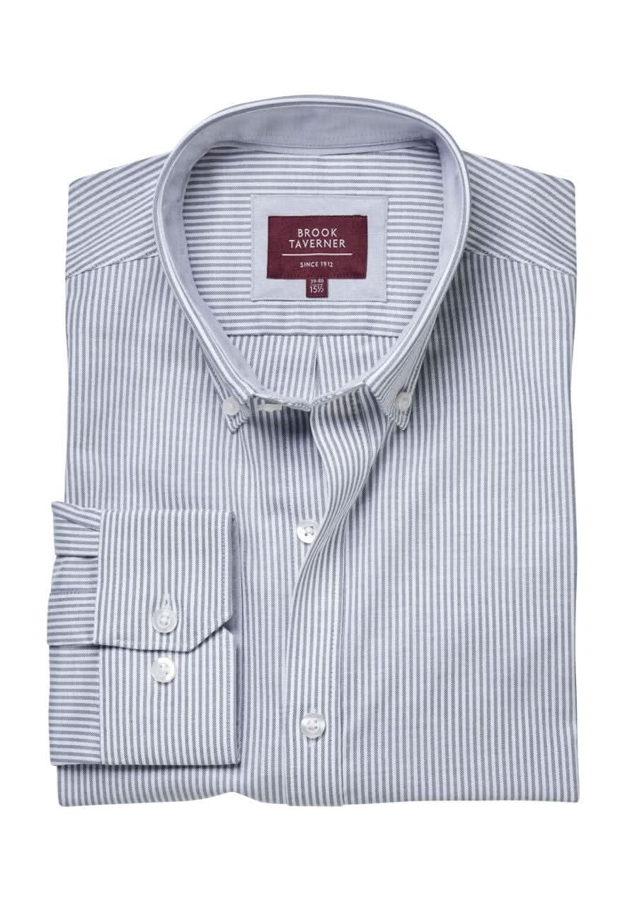 Lawrence Mens Oxford Shirt Mens Long Sleeve Shirts Brook Taverner