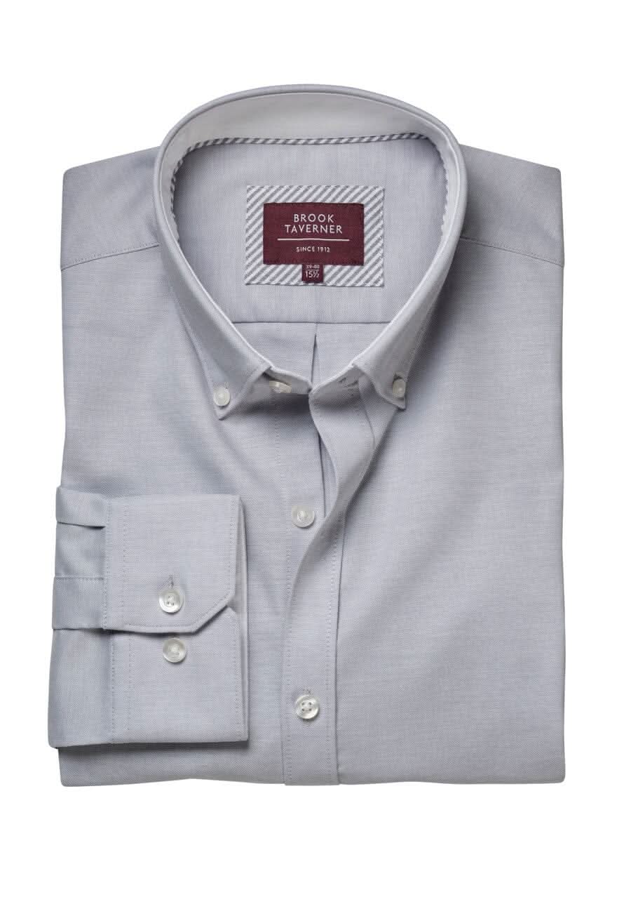 Lawrence Mens Oxford Shirt Mens Long Sleeve Shirts Brook Taverner