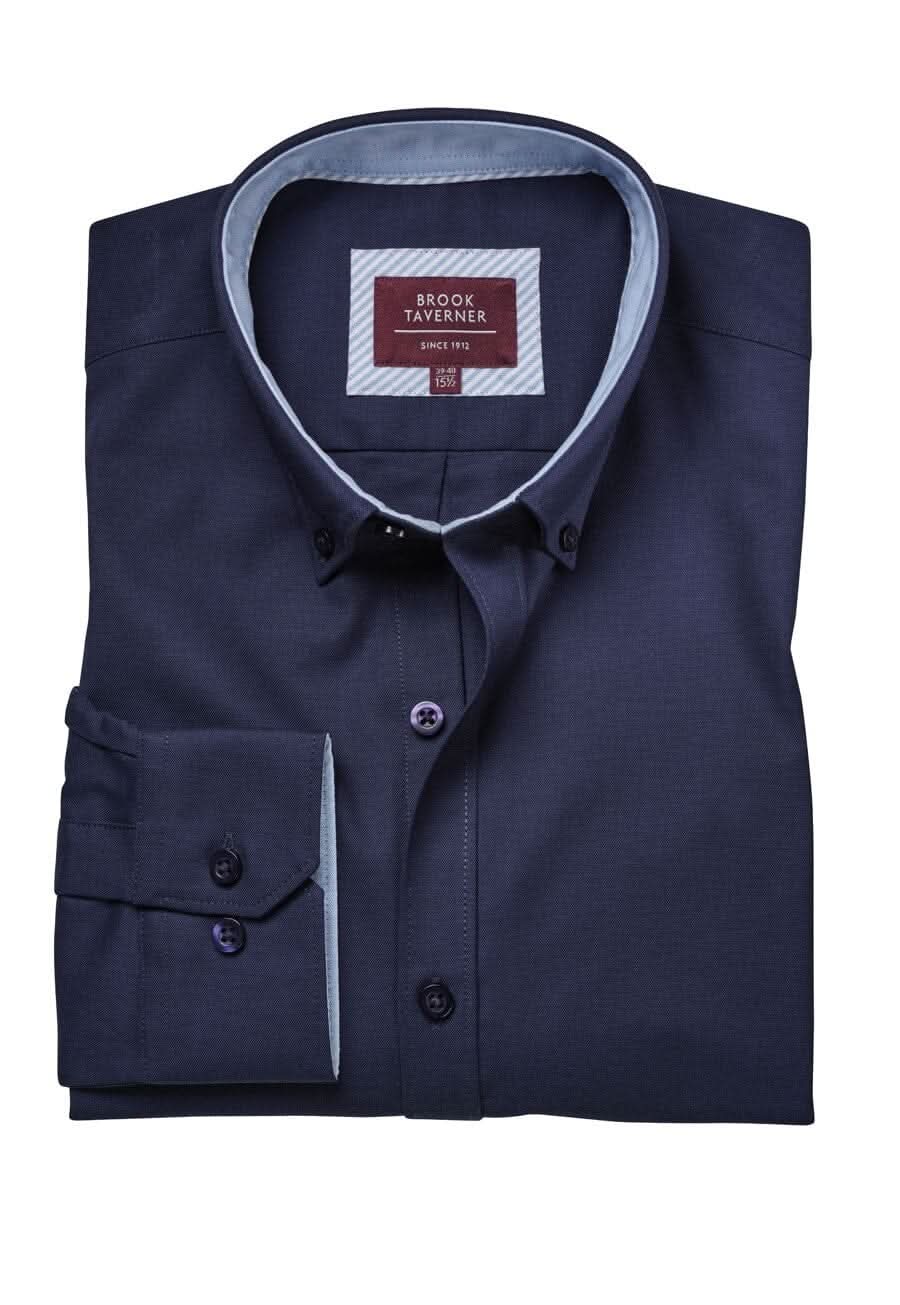 Lawrence Mens Oxford Shirt Mens Long Sleeve Shirts Brook Taverner