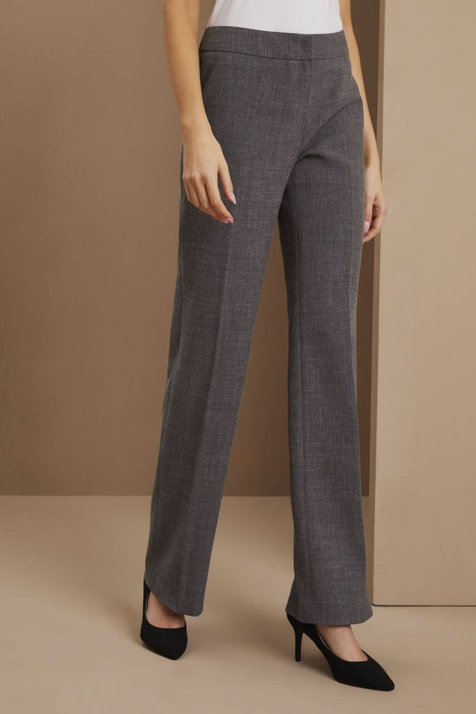 Linen Blend Straight Leg Trousers - The Staff Uniform Company