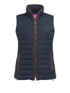 Madison Quilted Women's Gilet Womens Bodywarmers Brook Taverner Navy XS